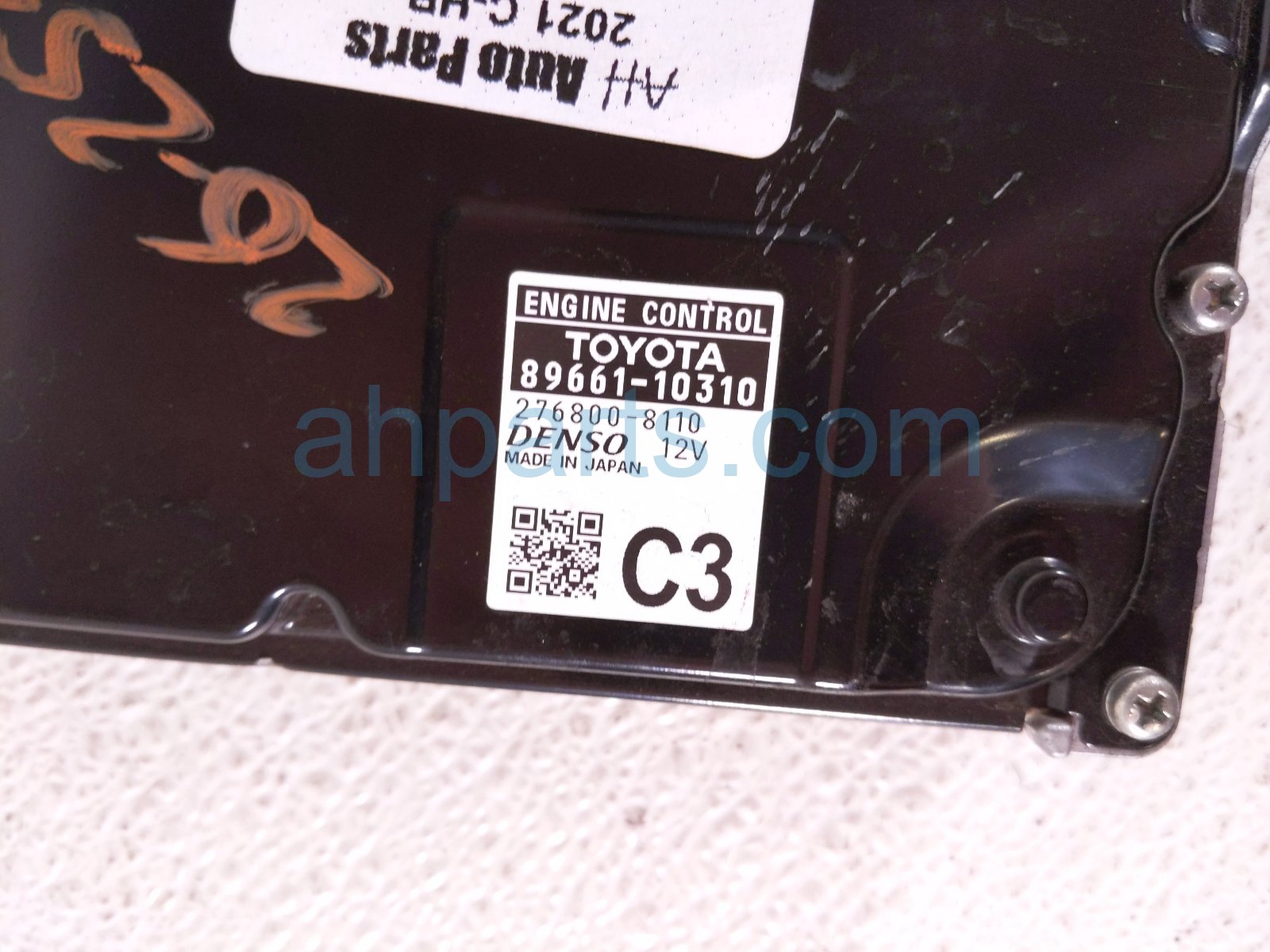 2021 Toyota C HR Ecu / Computer Engine Control Module 2.0l At Fwd 89661 10310 Replacement 2021 Toyota C HR Ecu / Computer Engine Control Module 2.0l At Fwd 89661 10310 Replacement thumbnail