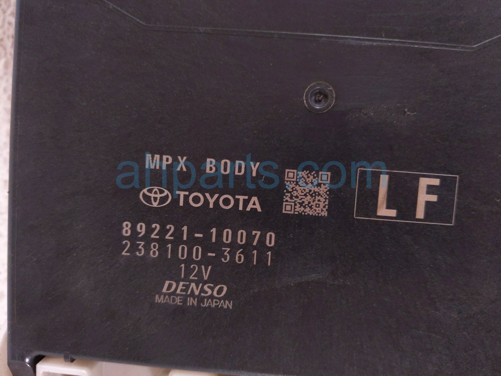2021 Toyota C HR Multiplex Body Control Module 89221 10070 Replacement 2021 Toyota C HR Multiplex Body Control Module 89221 10070 Replacement thumbnail
