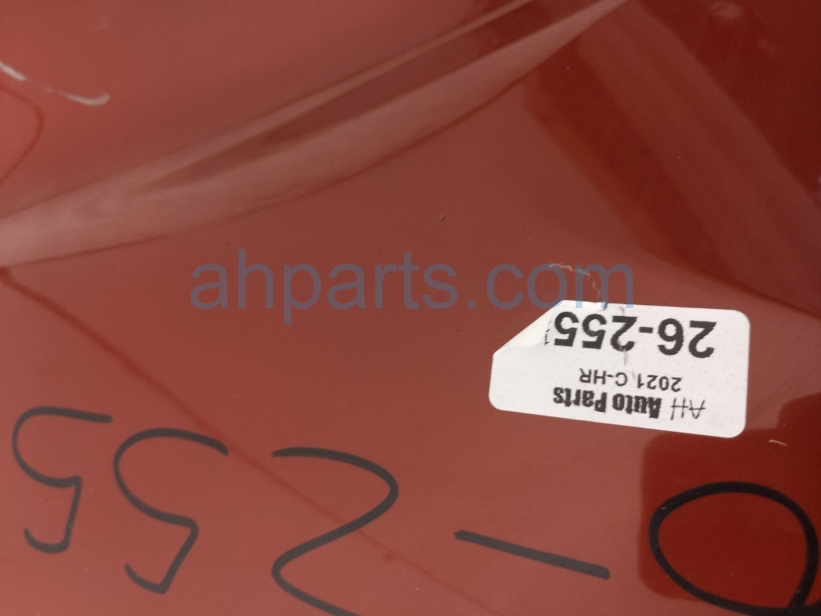 2021 Toyota C HR Front Passenger Fender Red 53801 10600 Replacement 2021 Toyota C HR Front Passenger Fender Red 53801 10600 Replacement thumbnail