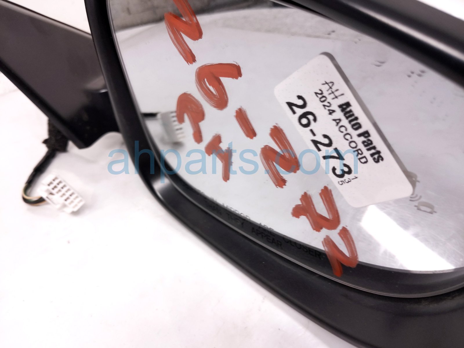 2024 Honda Accord Rear Passenger Side View Mirror White 76208 30A A11 Replacement 2024 Honda Accord Rear Passenger Side View Mirror White 76208 30A A11 Replacement thumbnail