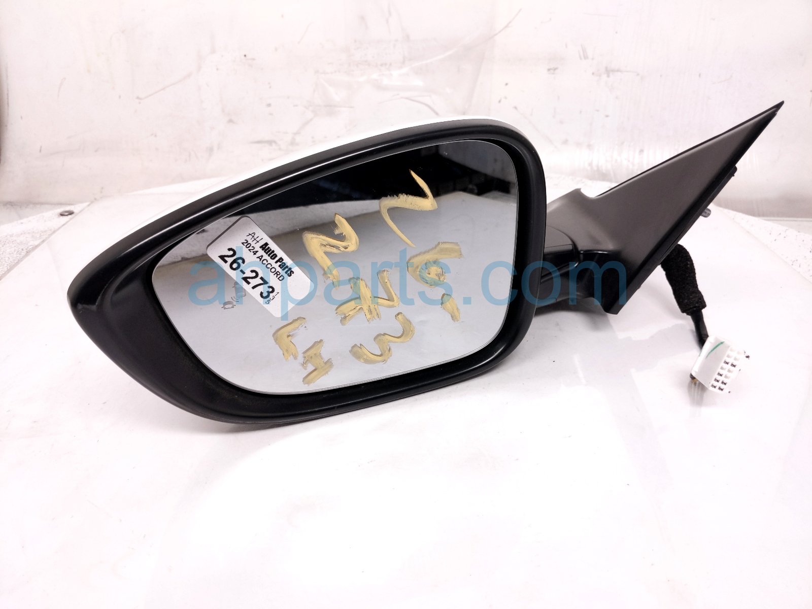 2024 Honda Accord Rear Driver Side View Mirror White 76258 30A A11 Replacement 2024 Honda Accord Rear Driver Side View Mirror White 76258 30A A11 Replacement thumbnail