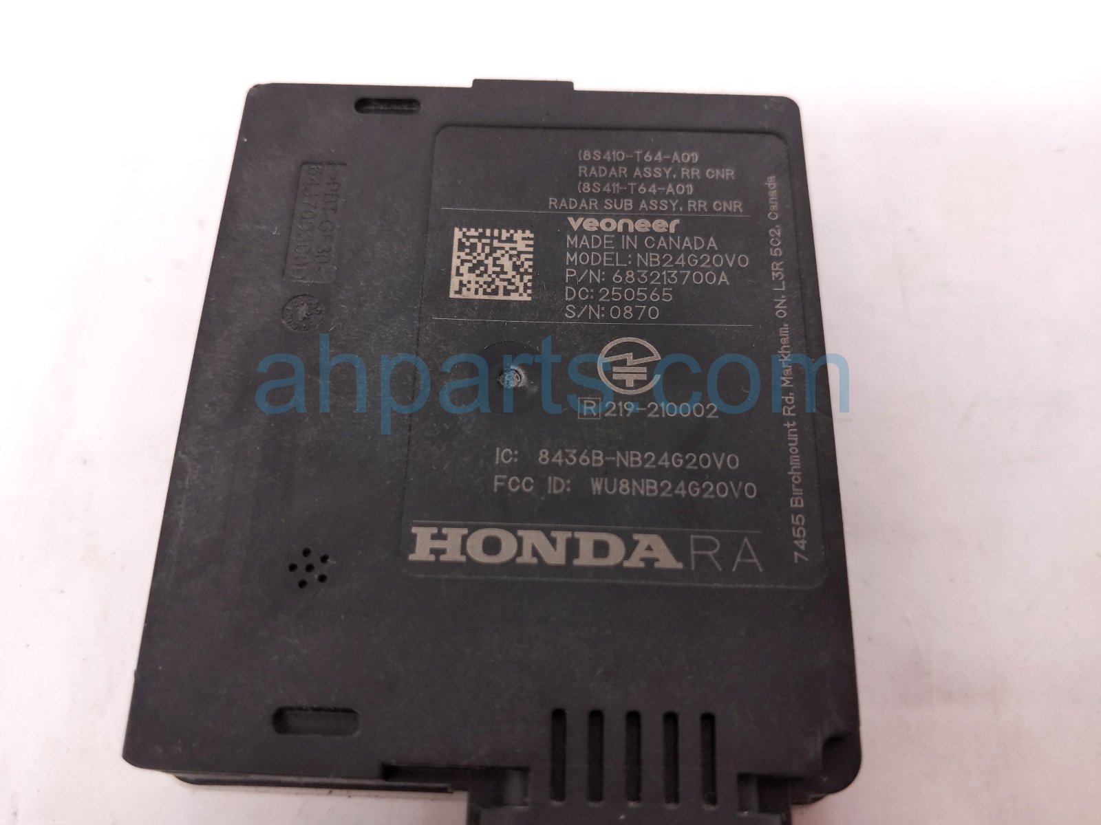 2025 Honda Civic Rear Driver Blind Spot Radar Sensor 8S410 T64 A01 Replacement 2025 Honda Civic Rear Driver Blind Spot Radar Sensor 8S410 T64 A01 Replacement thumbnail