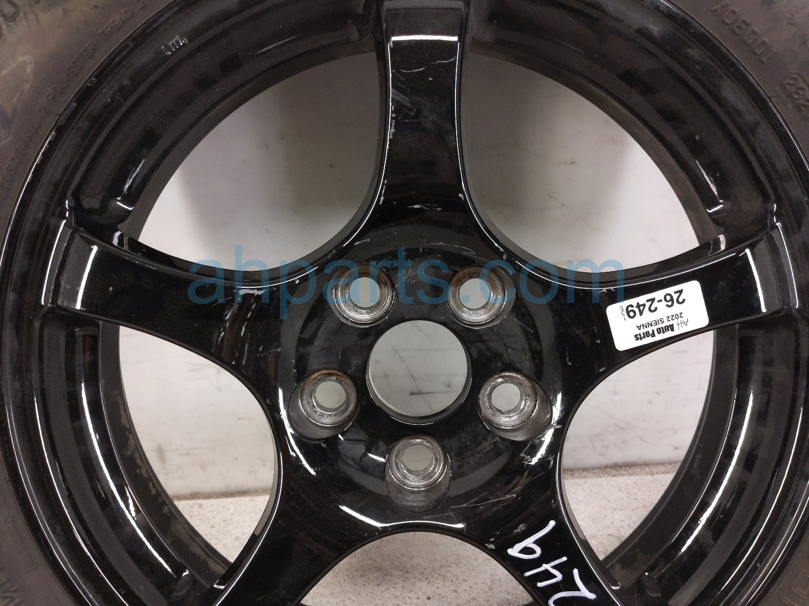 2022 Toyota Sienna Rim 17x4t Spare Donut / Wheel + Tire 51900 08051 B2 Replacement 2022 Toyota Sienna Rim 17x4t Spare Donut / Wheel + Tire 51900 08051 B2 Replacement thumbnail