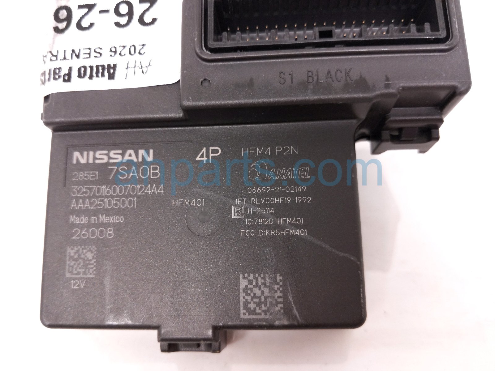 2026 Nissan Sentra Smart Keyless Control Module 285E1 7SA0B Replacement 2026 Nissan Sentra Smart Keyless Control Module 285E1 7SA0B Replacement thumbnail