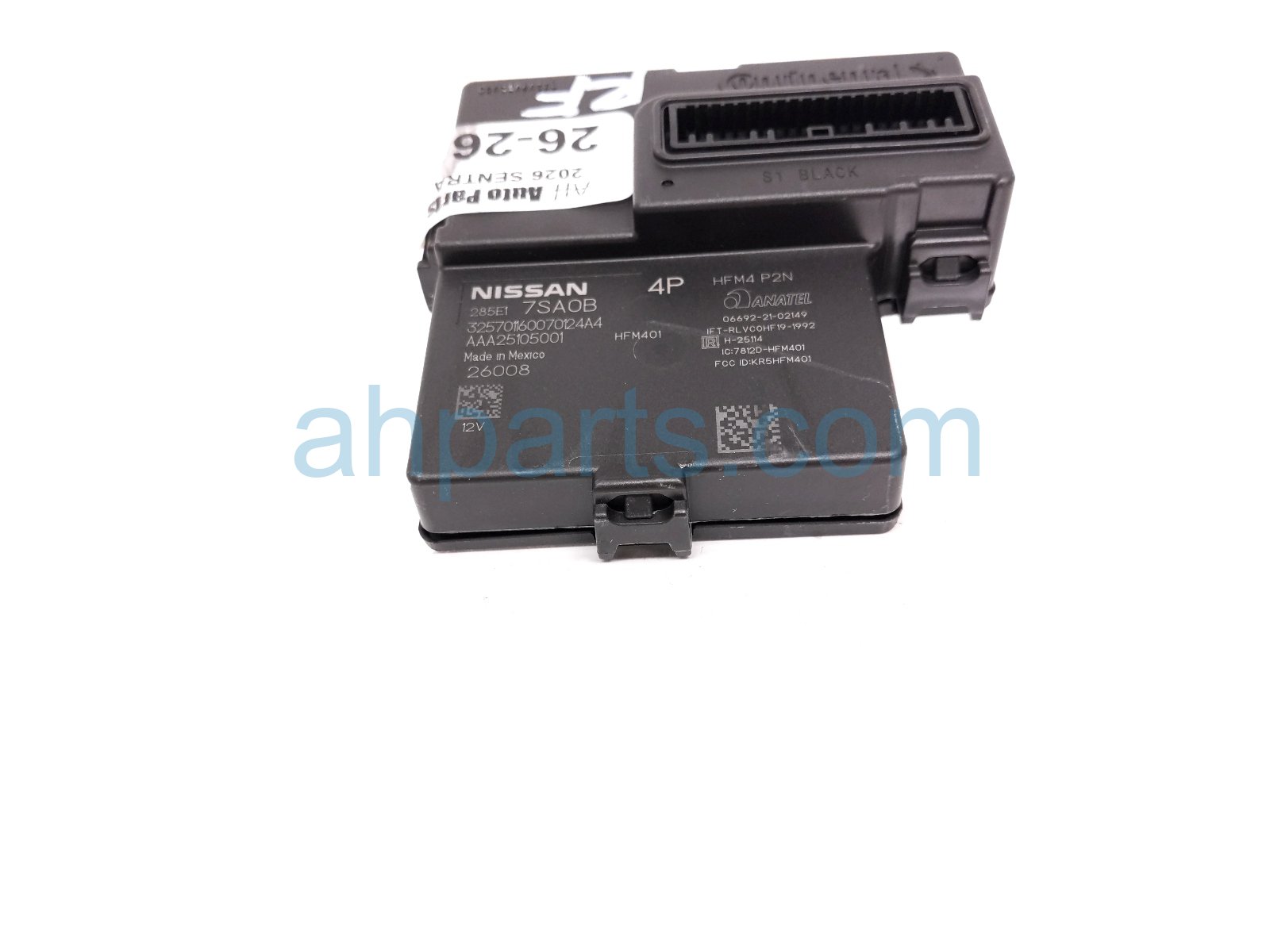 2026 Nissan Sentra Smart Keyless Control Module 285E1 7SA0B Replacement 2026 Nissan Sentra Smart Keyless Control Module 285E1 7SA0B Replacement thumbnail