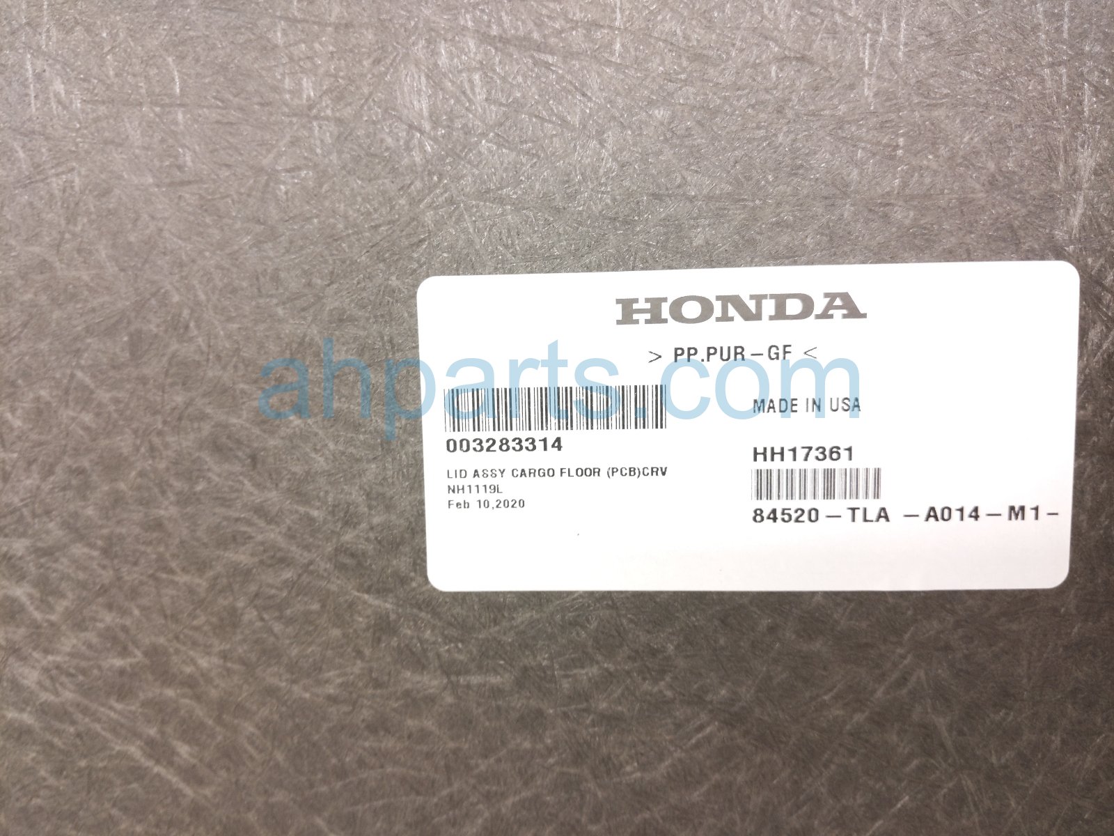 2020 Honda CR V Cargo Room Floor Board Lid Black 84520 TLA A01ZB Replacement 2020 Honda CR V Cargo Room Floor Board Lid Black 84520 TLA A01ZB Replacement thumbnail