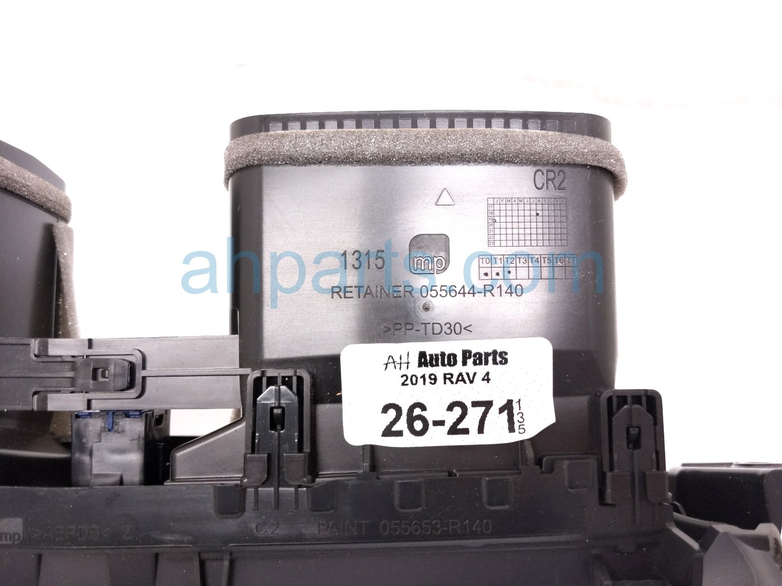 2019 Toyota Rav 4 Center Dash Air Vent W/hazard Blk 55670 0R140 Replacement 2019 Toyota Rav 4 Center Dash Air Vent W/hazard Blk 55670 0R140 Replacement thumbnail