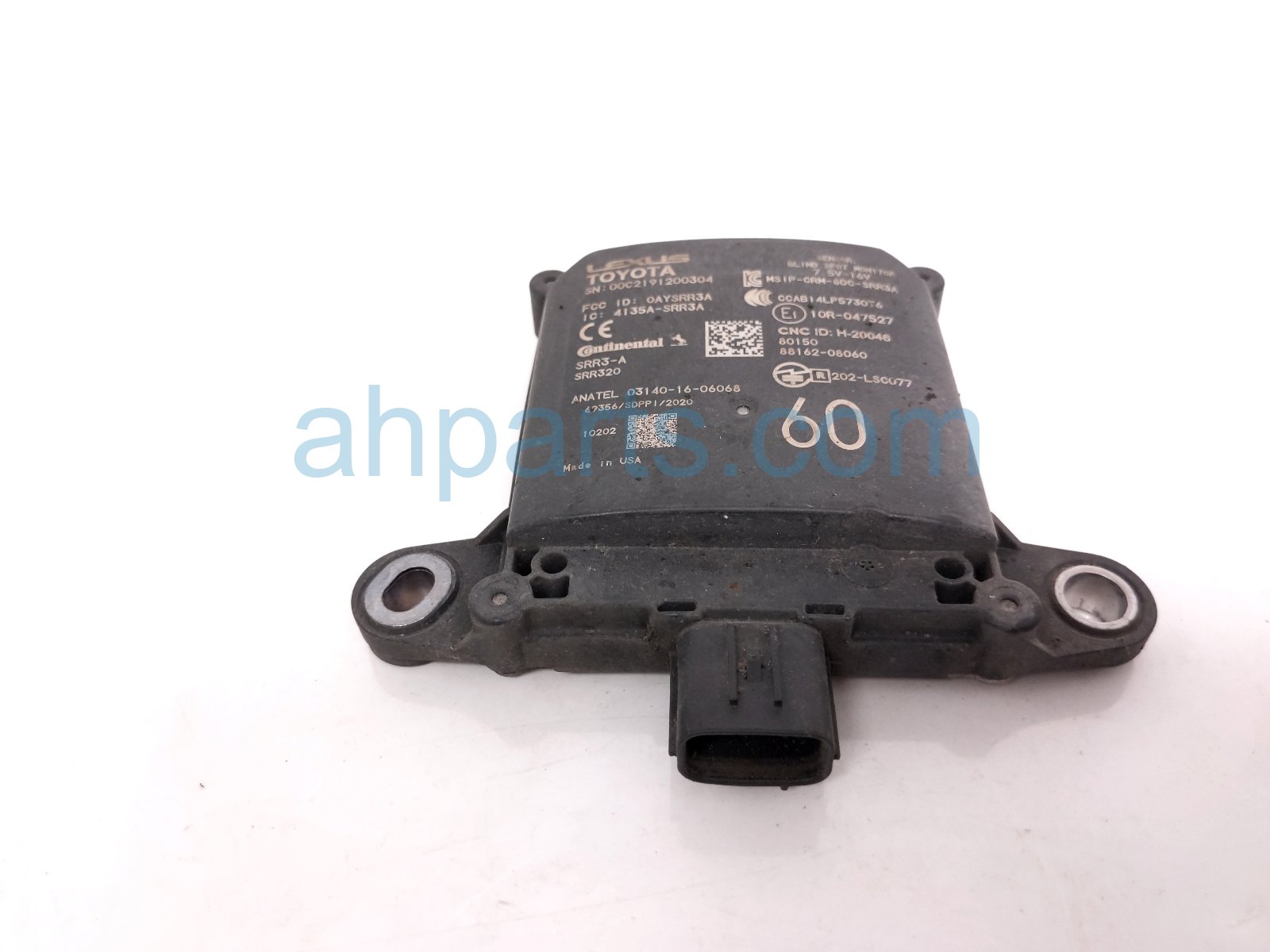 2022 Toyota Sienna Rear Passenger Blind Spot Radar Sensor 88162 08060 Replacement 2022 Toyota Sienna Rear Passenger Blind Spot Radar Sensor 88162 08060 Replacement thumbnail