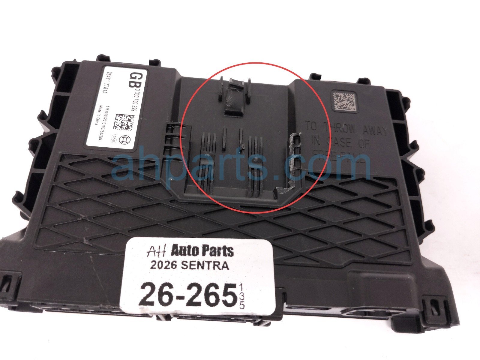 2026 Nissan Sentra Gateway Control Module Unit 284Y1 7TA1A Replacement 2026 Nissan Sentra Gateway Control Module Unit 284Y1 7TA1A Replacement thumbnail
