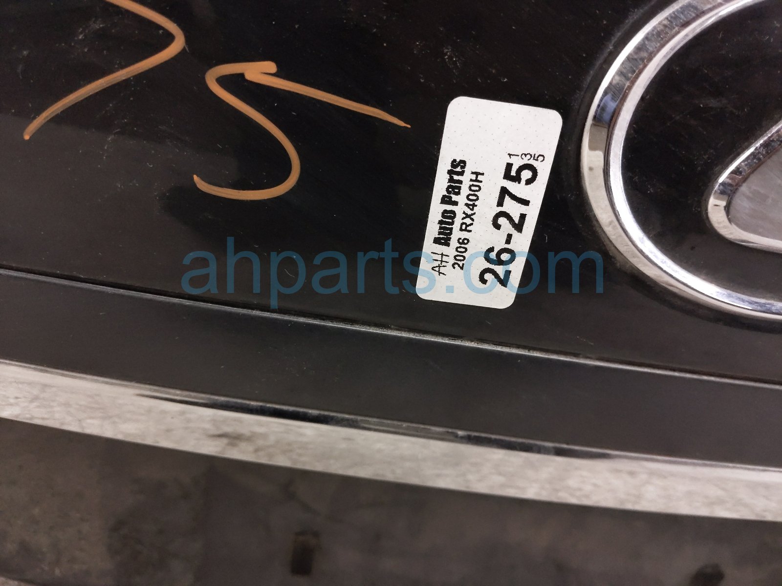 2006 Lexus Rx400h Deck Trunk Lid Lift Gate / Tail Gate Grey 67005 48301 Replacement 2006 Lexus Rx400h Deck Trunk Lid Lift Gate / Tail Gate Grey 67005 48301 Replacement thumbnail