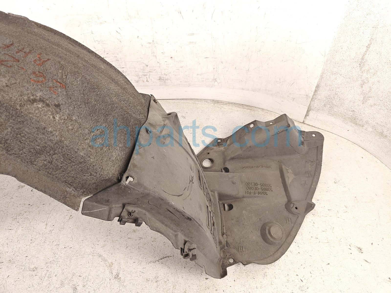 2015 Lexus Rx450h Front Passenger Inner Fender Liner Hybrid 53805 0E100 Replacement 2015 Lexus Rx450h Front Passenger Inner Fender Liner Hybrid 53805 0E100 Replacement thumbnail