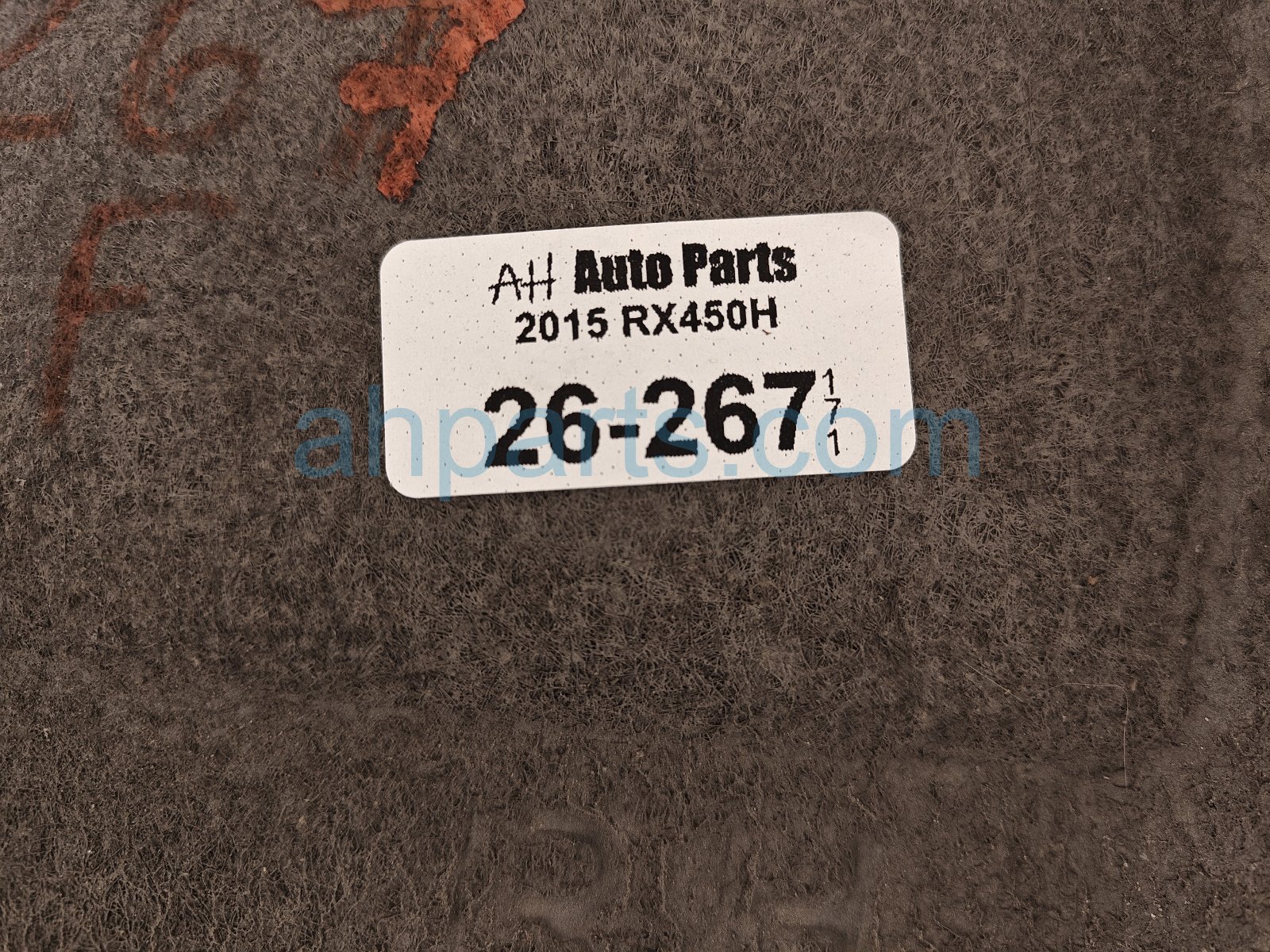 2015 Lexus Rx450h Front Passenger Inner Fender Liner Hybrid 53805 0E100 Replacement 2015 Lexus Rx450h Front Passenger Inner Fender Liner Hybrid 53805 0E100 Replacement thumbnail