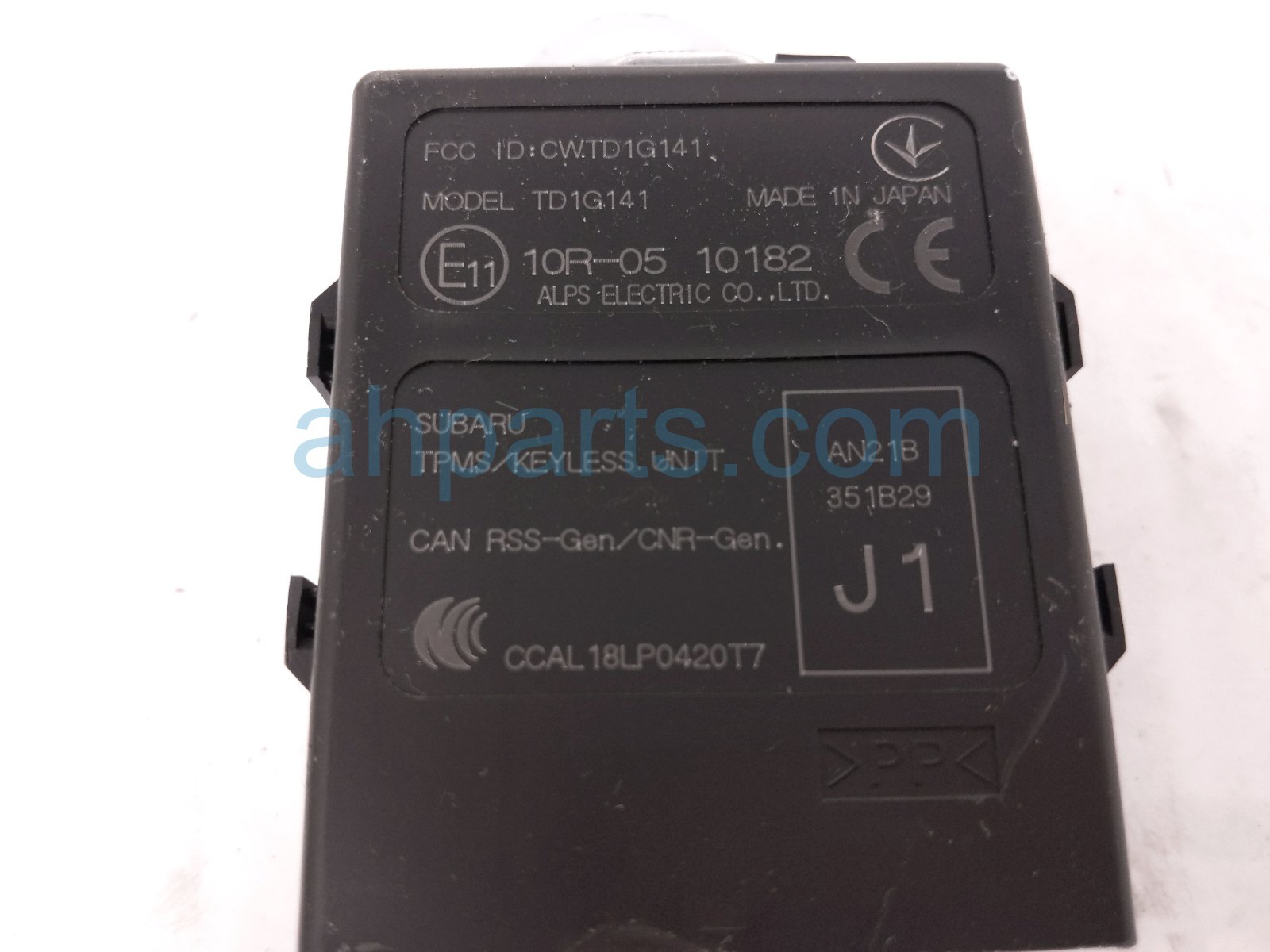 2024 Subaru Legacy Keys & Tpms Receiver Rear Passenger 88035AN21B Replacement 2024 Subaru Legacy Keys & Tpms Receiver Rear Passenger 88035AN21B Replacement thumbnail