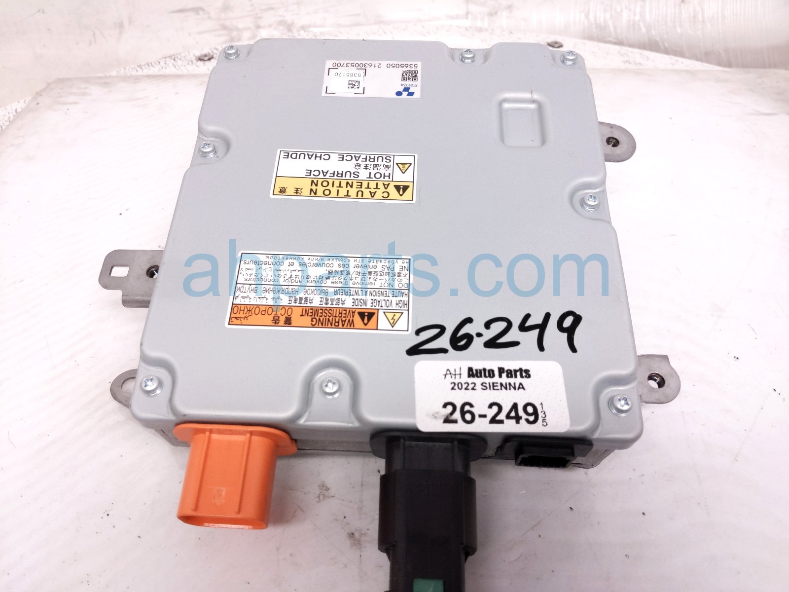 2022 Toyota Sienna Dc dc Converter Module 8624A 48010 Replacement 2022 Toyota Sienna Dc dc Converter Module 8624A 48010 Replacement thumbnail
