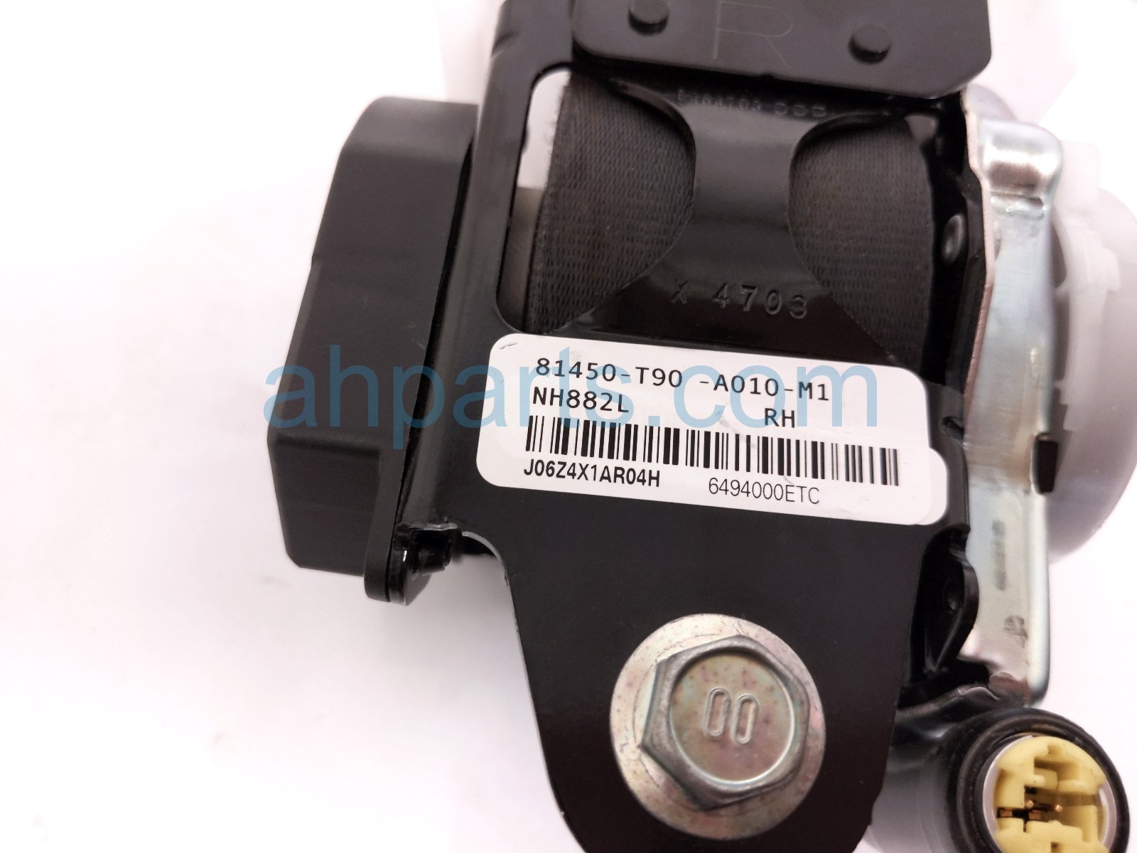2025 Honda Pilot Front Passenger Seat Belt Retractor Black 81450 T90 A010 M1 Replacement 2025 Honda Pilot Front Passenger Seat Belt Retractor Black 81450 T90 A010 M1 Replacement thumbnail