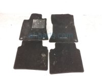 Nissan SET OF 4 FLOOR MATS - BLACK CLOTH Nissan SET OF 4 FLOOR MATS - BLACK CLOTH