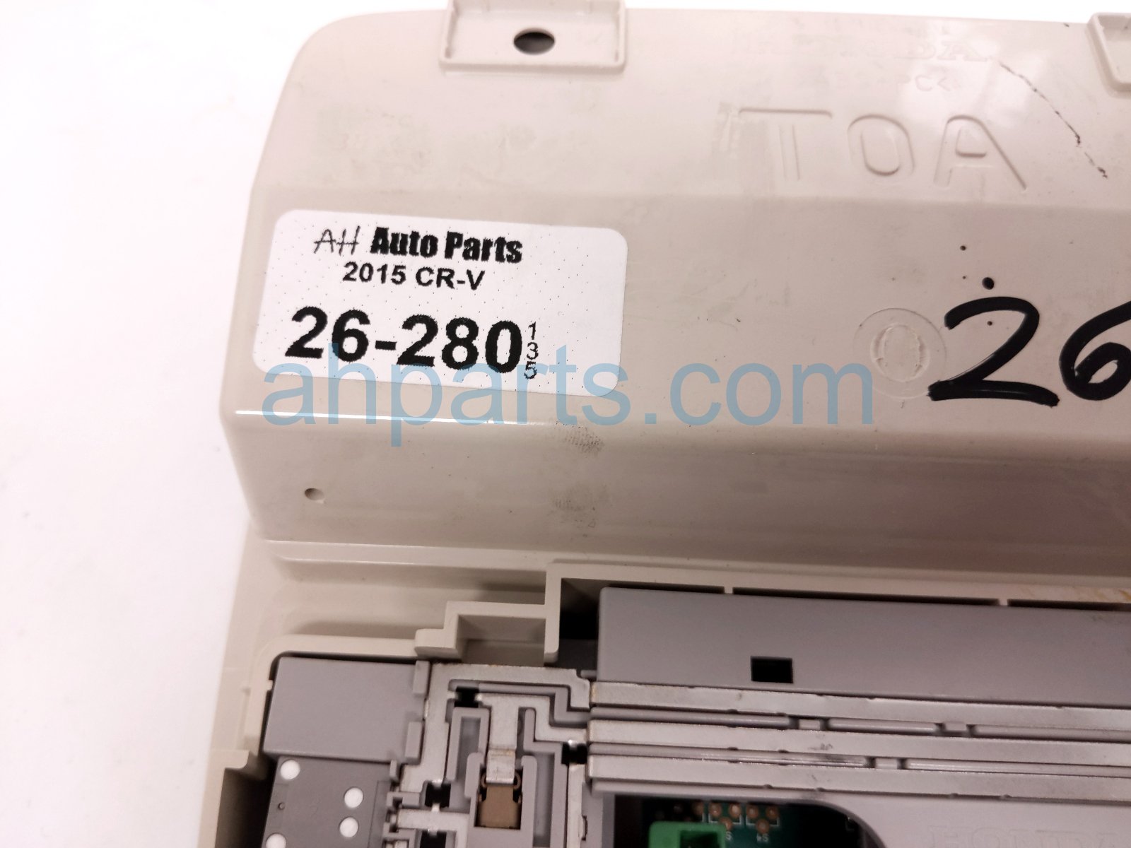 2015 Honda CR V Roof Console / Map Light Grey 83250 T0A A01ZA Replacement 2015 Honda CR V Roof Console / Map Light Grey 83250 T0A A01ZA Replacement thumbnail