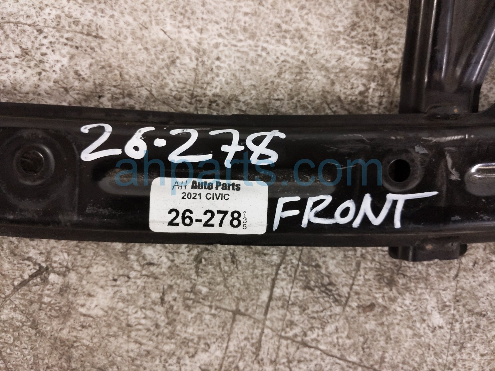 2021 Honda Civic Reinforcement Bar / Beam Front Bumper Upper Retainer 71150 TGG A00 Replacement 2021 Honda Civic Reinforcement Bar / Beam Front Bumper Upper Retainer 71150 TGG A00 Replacement thumbnail