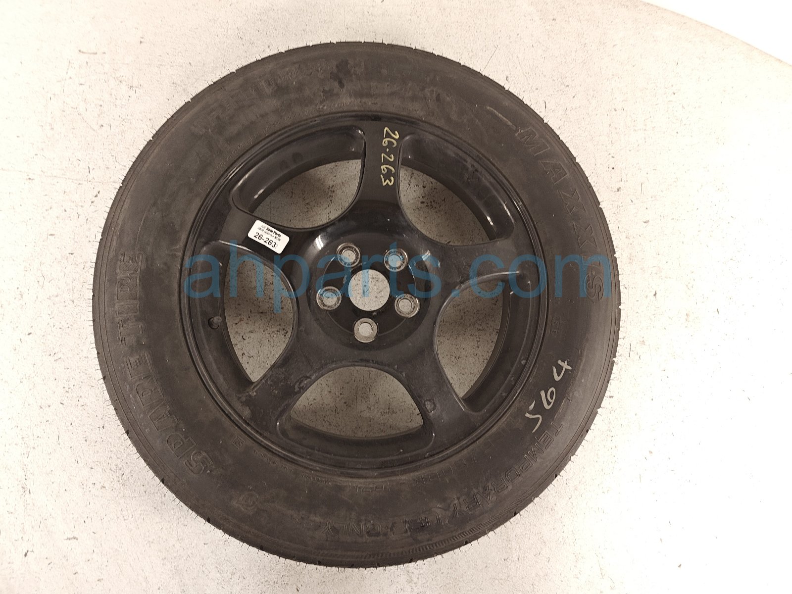 Toyota T165/90D18 SPARE TIRE DONUT WHEEL