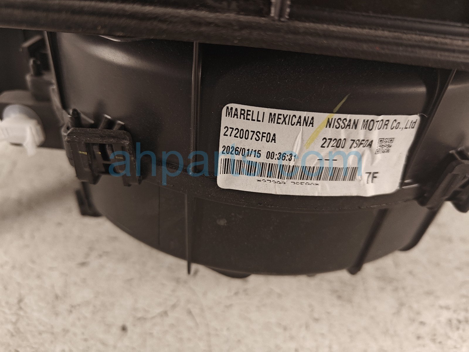 2026 Nissan Sentra Air Blower Motor Assy 2.0l 27200 7SF0A Replacement 2026 Nissan Sentra Air Blower Motor Assy 2.0l 27200 7SF0A Replacement thumbnail