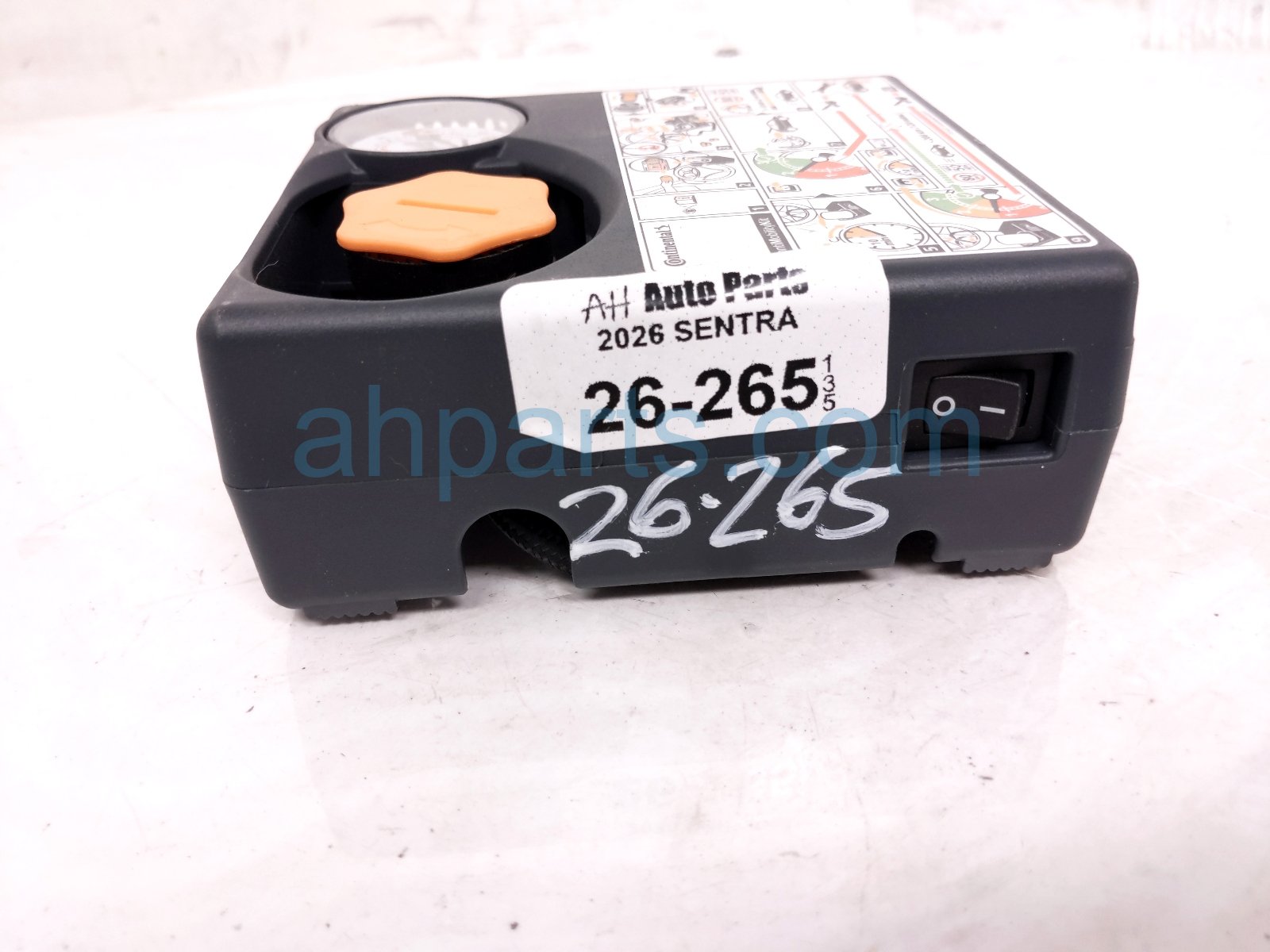 2026 Nissan Sentra Tire Inflator Air Compressor Pump 57350 1NM1D Replacement 2026 Nissan Sentra Tire Inflator Air Compressor Pump 57350 1NM1D Replacement thumbnail