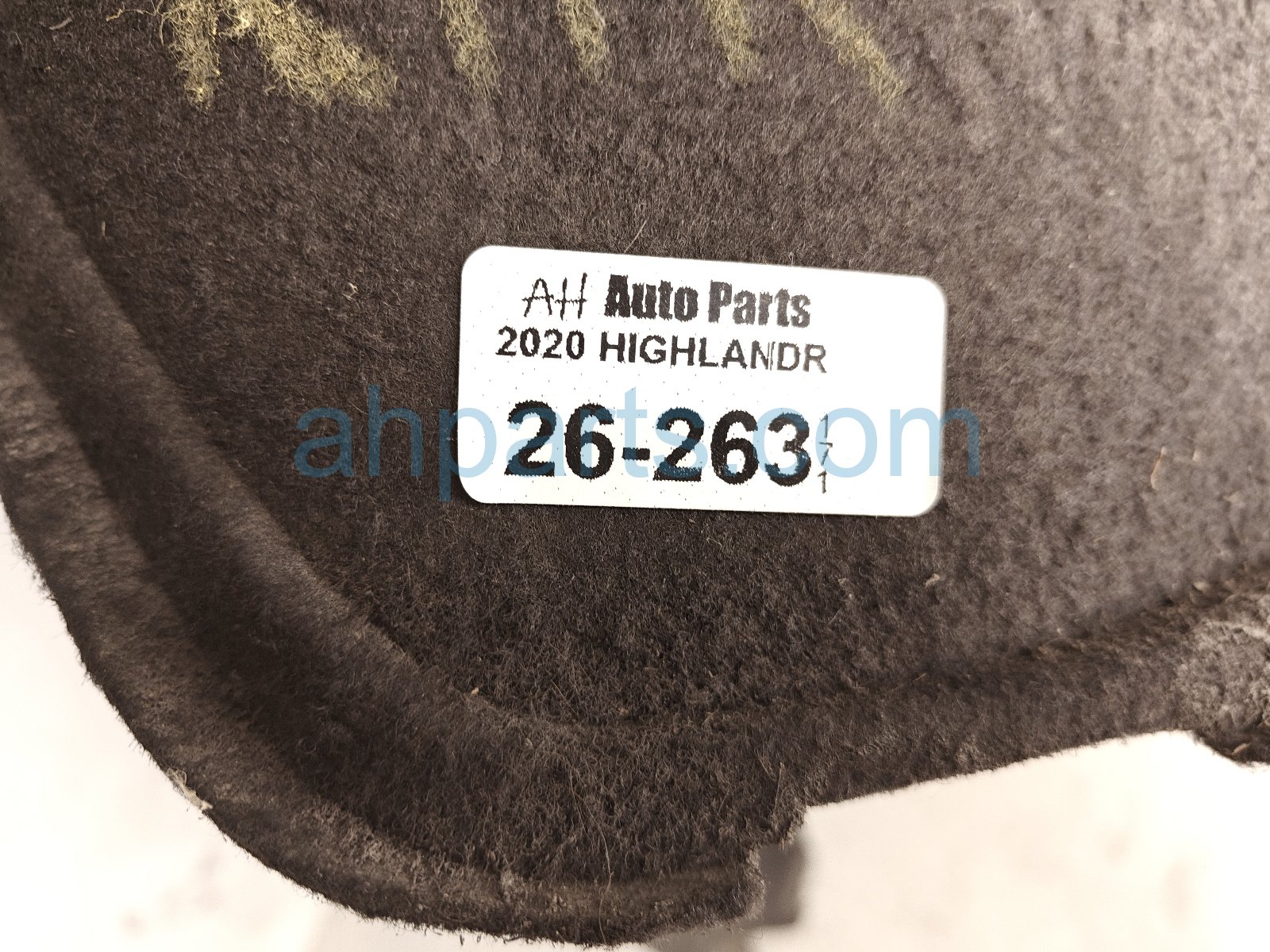 2020 Toyota Highlander Rear Passenger Inner Fender Liner 65637 0E070 Replacement 2020 Toyota Highlander Rear Passenger Inner Fender Liner 65637 0E070 Replacement thumbnail