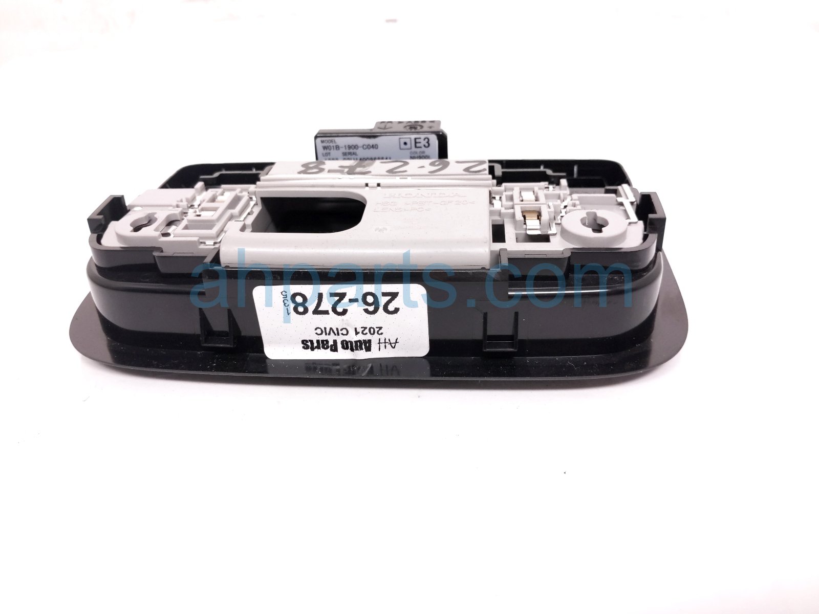2021 Honda Civic Roof Console / Map Light Black 36620 T20 A21 Replacement 2021 Honda Civic Roof Console / Map Light Black 36620 T20 A21 Replacement thumbnail