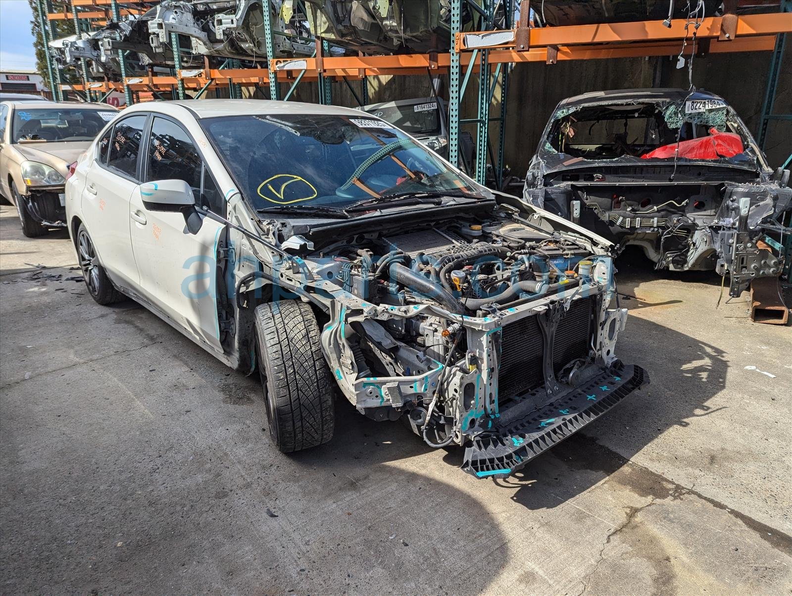 Subaru FR/RH SEAT BELT - BLACK